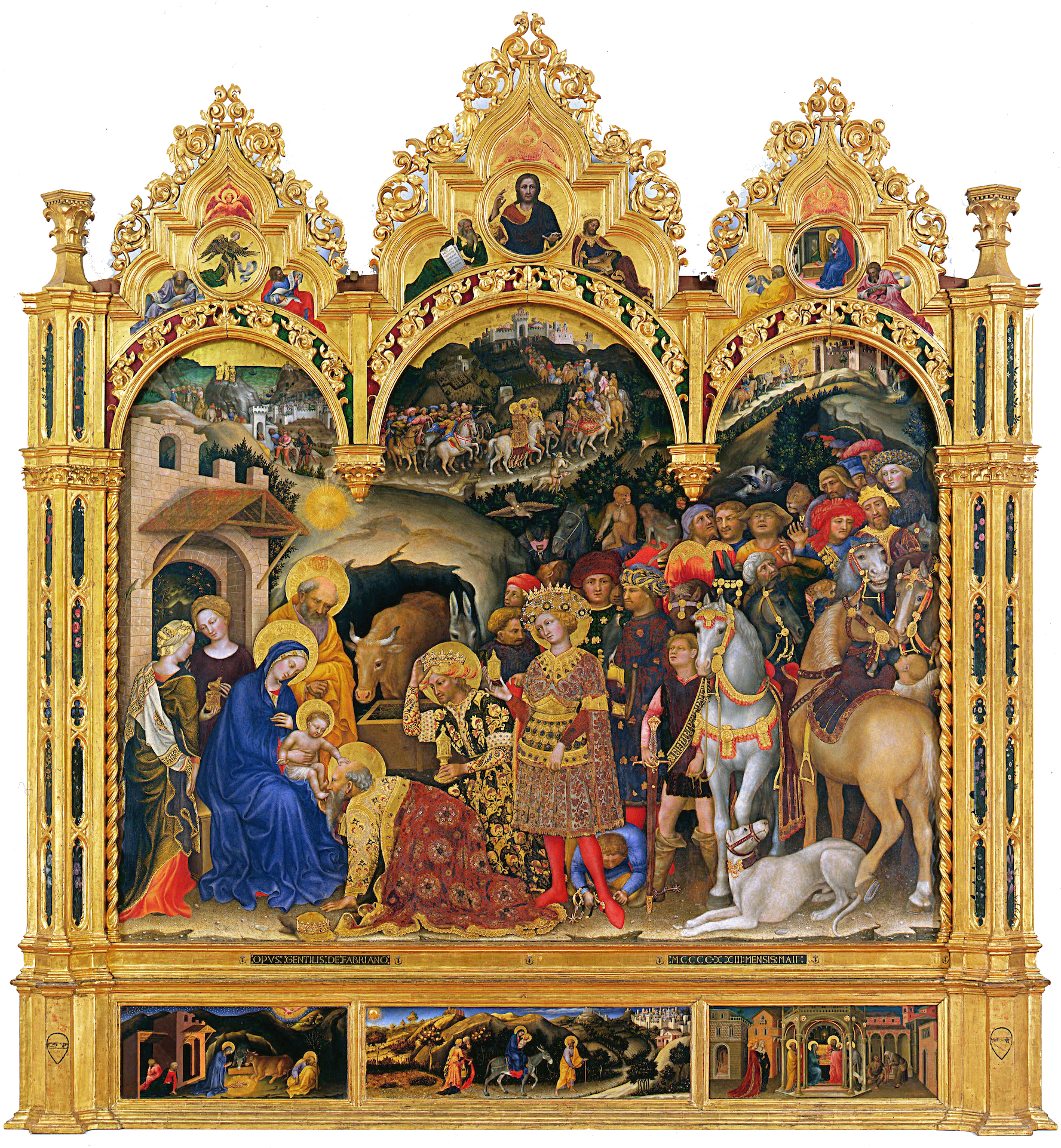 Gentile da Fabriano - Adorazione dei Magi